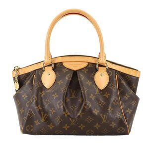 LOUIS VUITTON Monogram Tivoli PM Hand Bag Brown M40143 Purse